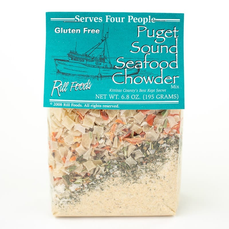 Rill's Specialty Foods Soup Mix Puget Sound Seafood Chowder - Family Size