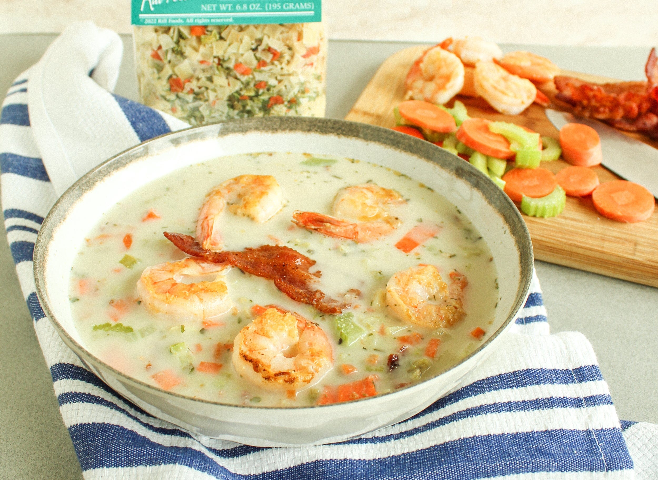 Puget Sound Seafood Chowder - Small - Paper Luxe