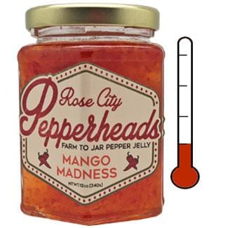Mango Madness Pepper Jelly 12 oz Food and Beverage Rose City Pepperheads 