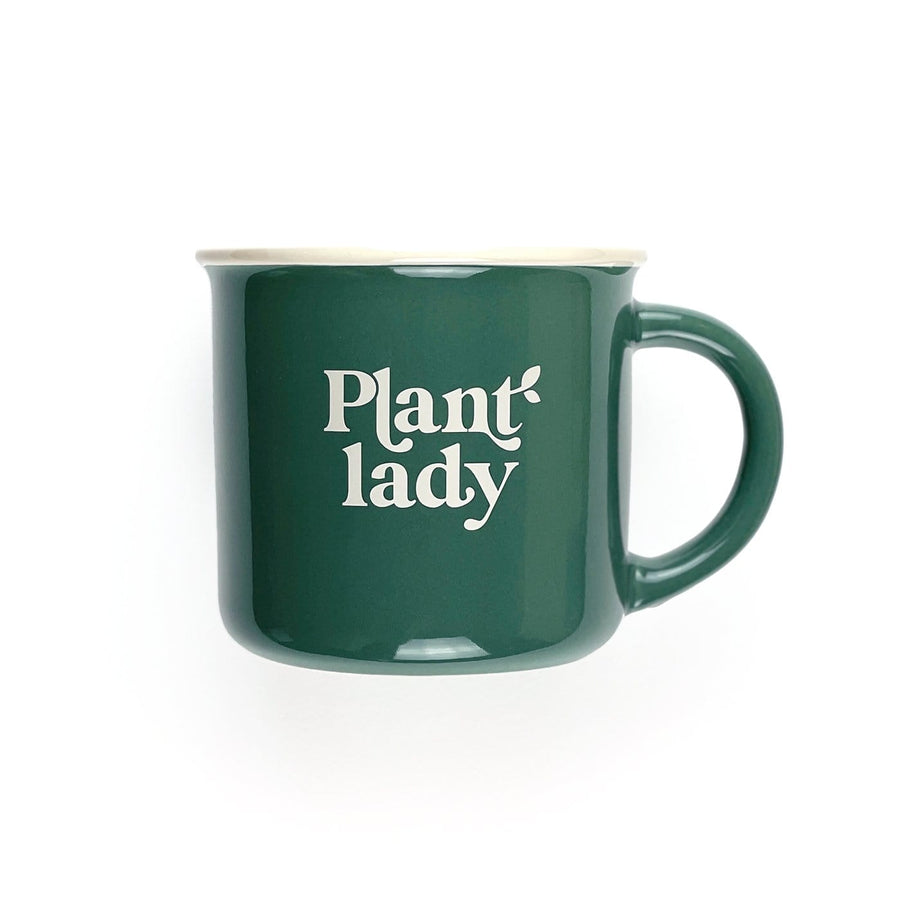 Ruff House Print Shop Ceramic Mug Plant Lady Stoneware Coffee Mug