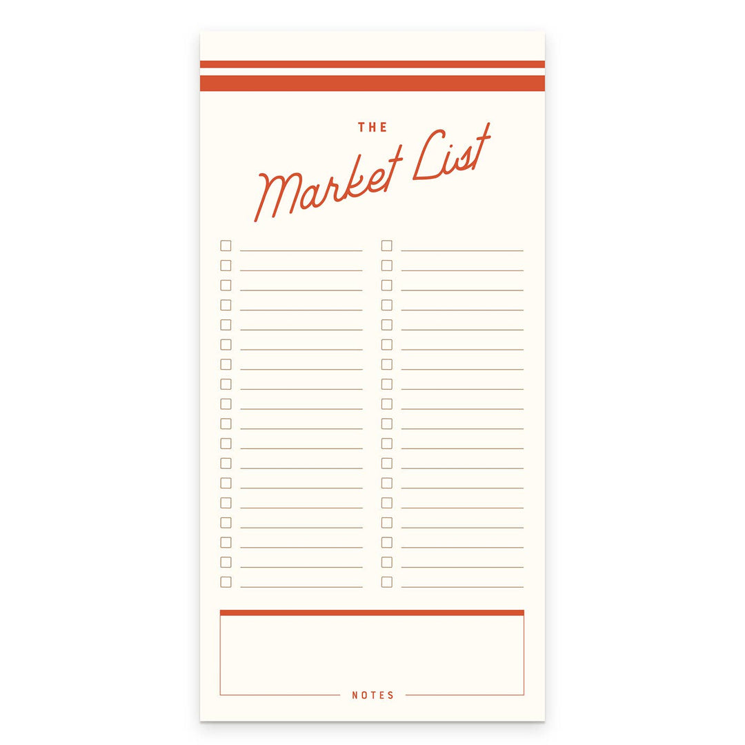 Ruff House Print Shop Notepad Retro Market List