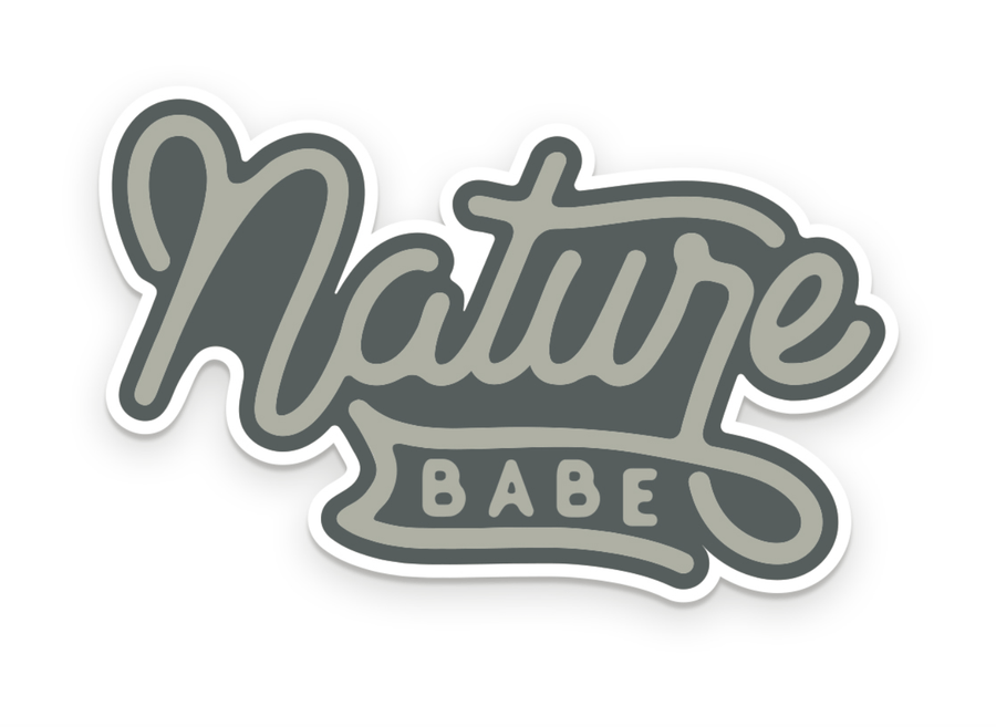 Ruff House Print Shop Sticker Nature Babe Sticker