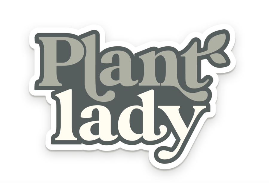 Ruff House Print Shop Sticker Plant Lady Sticker