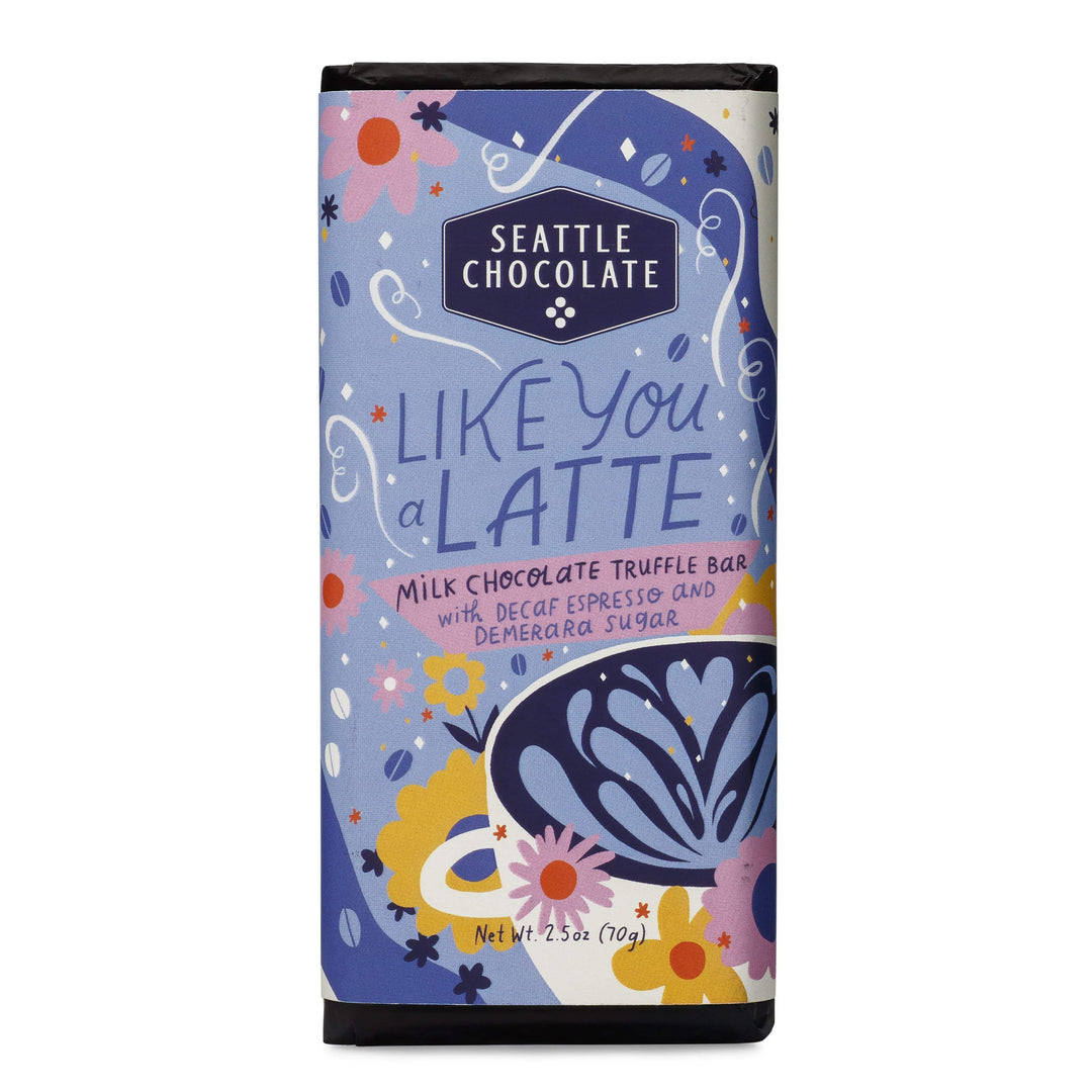 Seattle Chocolate Sweets Like You A Latte Milk Chocolate Truffle Bar