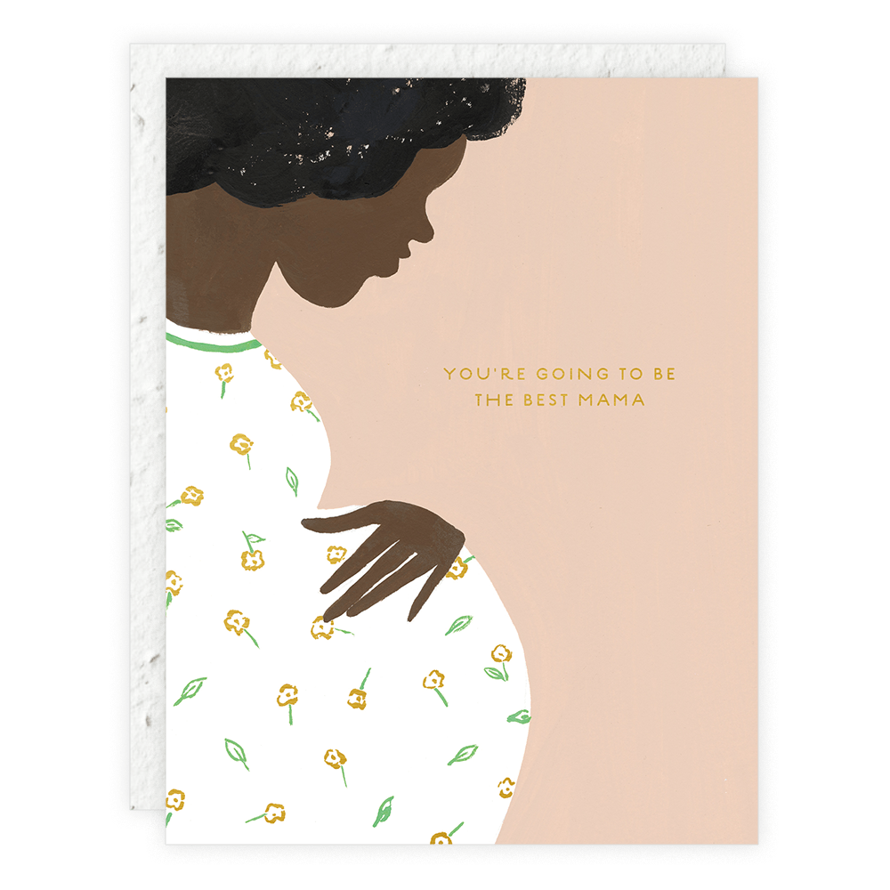 Seedlings Card Baby Bump Expecting Card