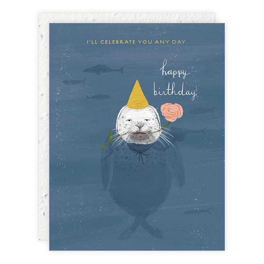 Seedlings Card Celebrate You Any Day Birthday Card