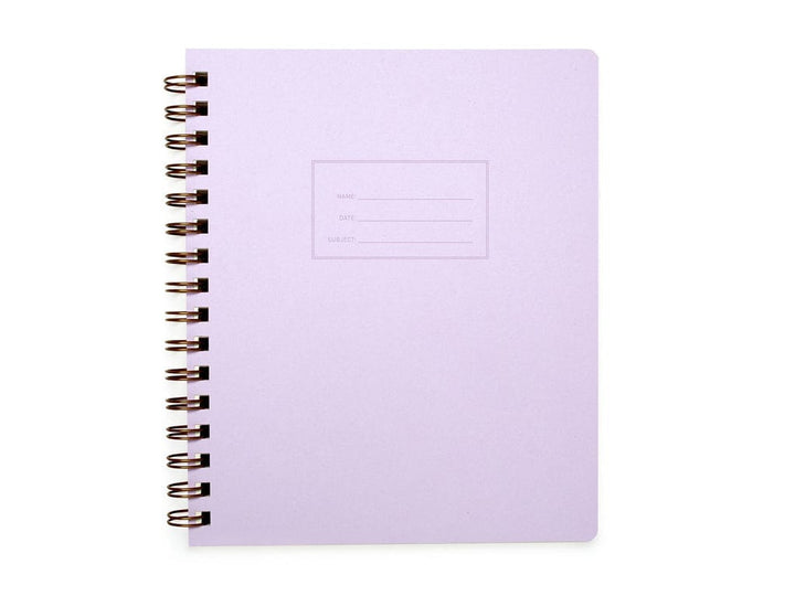 Shorthand Press Notebook Lilac Standard Notebook Lined - Right Handed