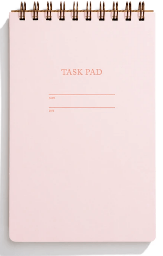 Shorthand Press Notepads Task Pad - Pink Lemonade