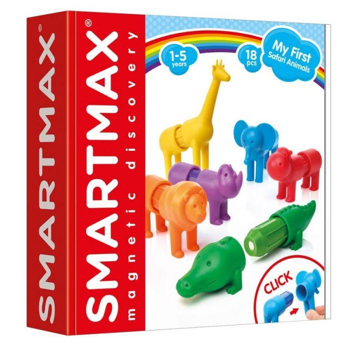 SMART Toys & Games Magnetic Play SmartMax My First Safari Animals