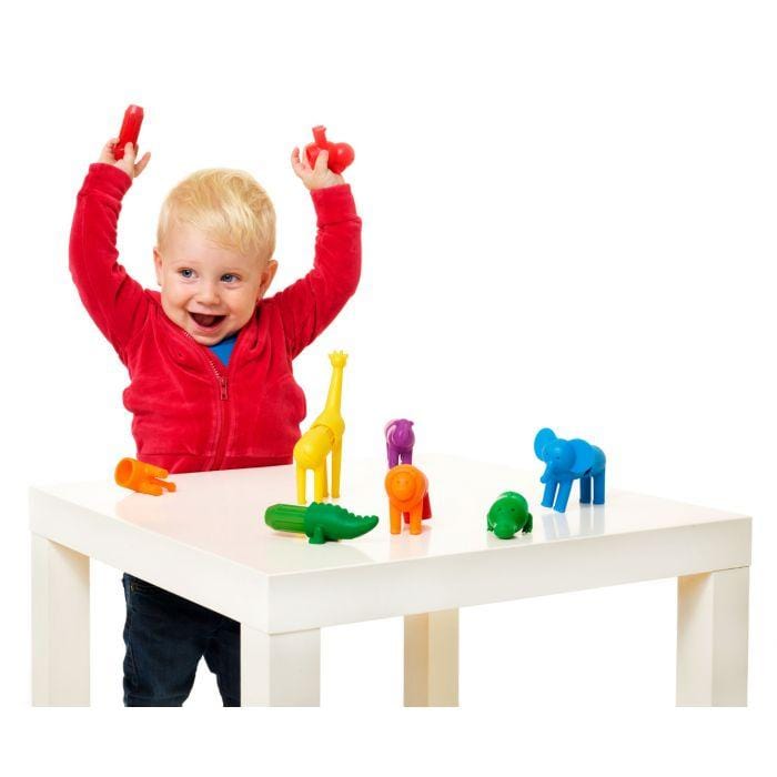 SMART Toys & Games Magnetic Play SmartMax My First Safari Animals