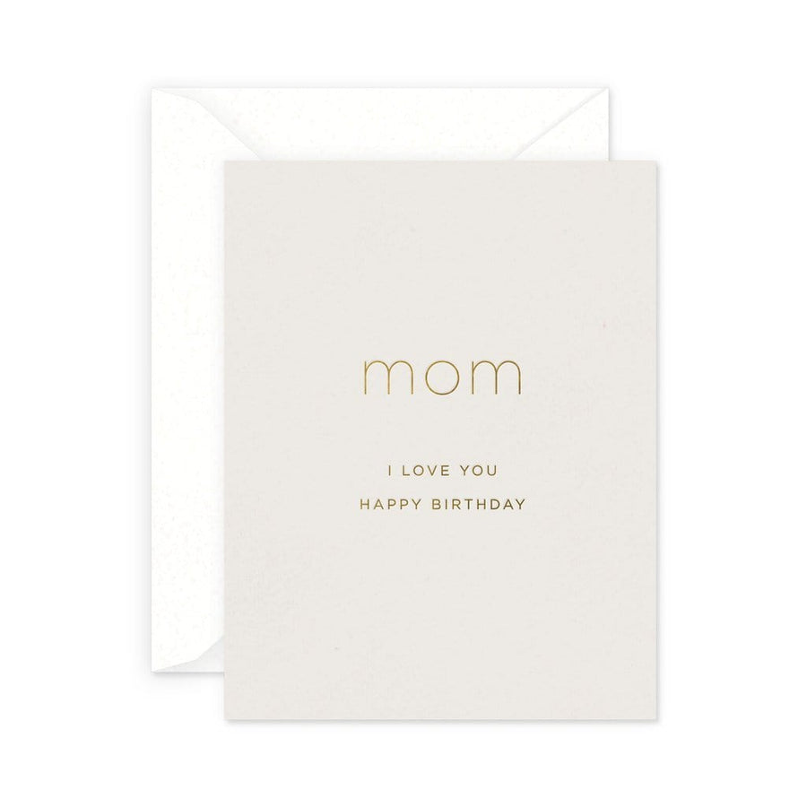 Smitten on Paper Single Card Mom Birthday Greeting Card