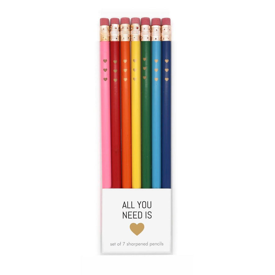 Snifty Pencils All You Need is Love Pencil Set