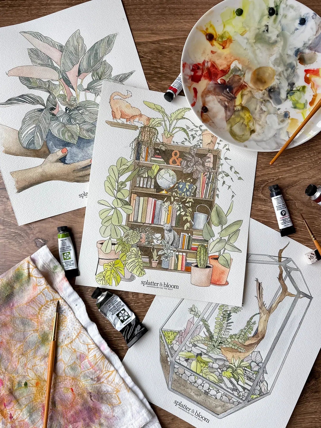 Wholesale Watercolor Painting Kit, Witchy Theme, Beginner Skill Level for  your store - Faire