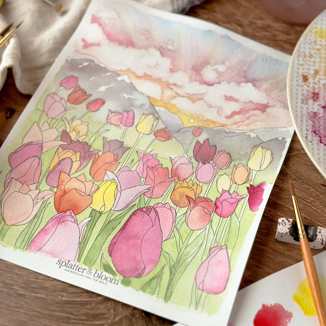 Plate to Paper Watercolour Art Kit: First Edition