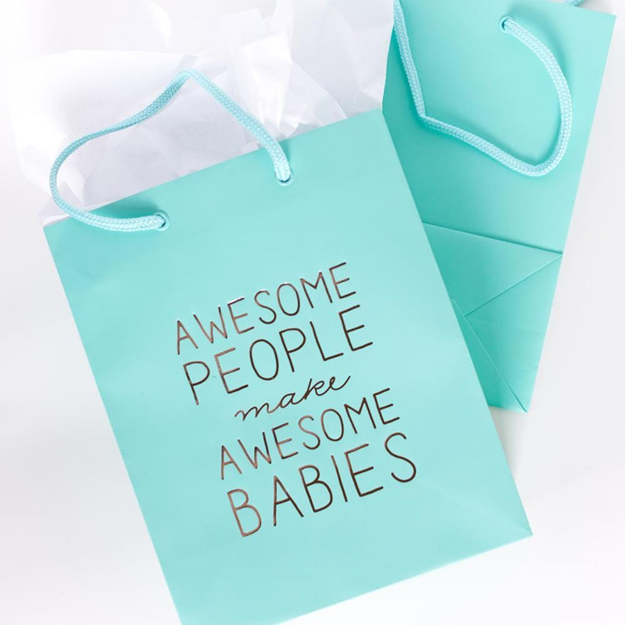 Steel Petal Press Gift Bag Awesome Babies Gift Bag