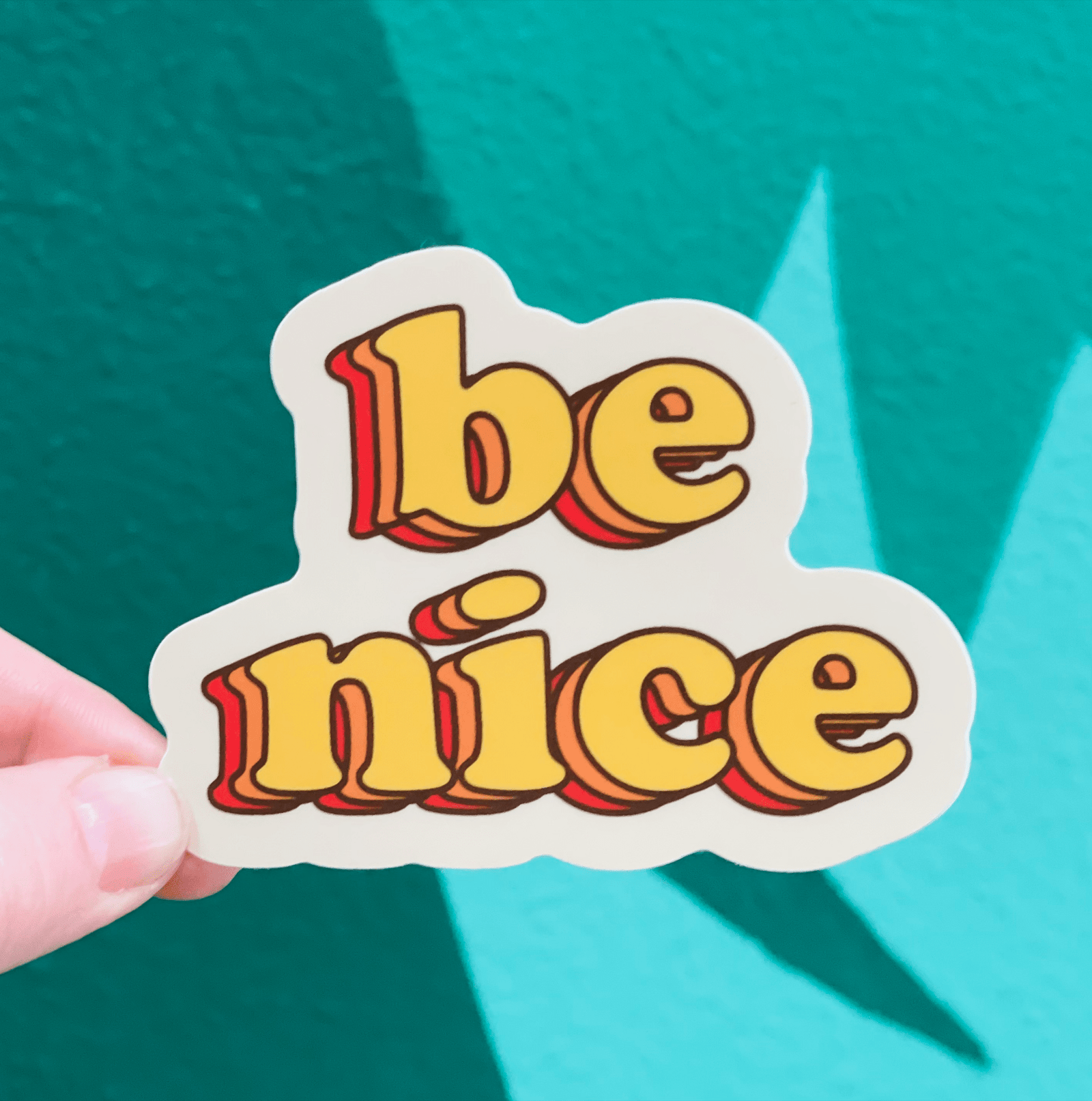Stickers Northwest Sticker Be Nice Sticker