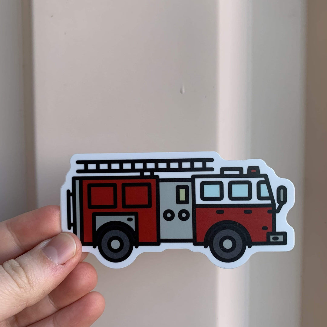 Stickers Northwest Sticker Fire Engine Sticker
