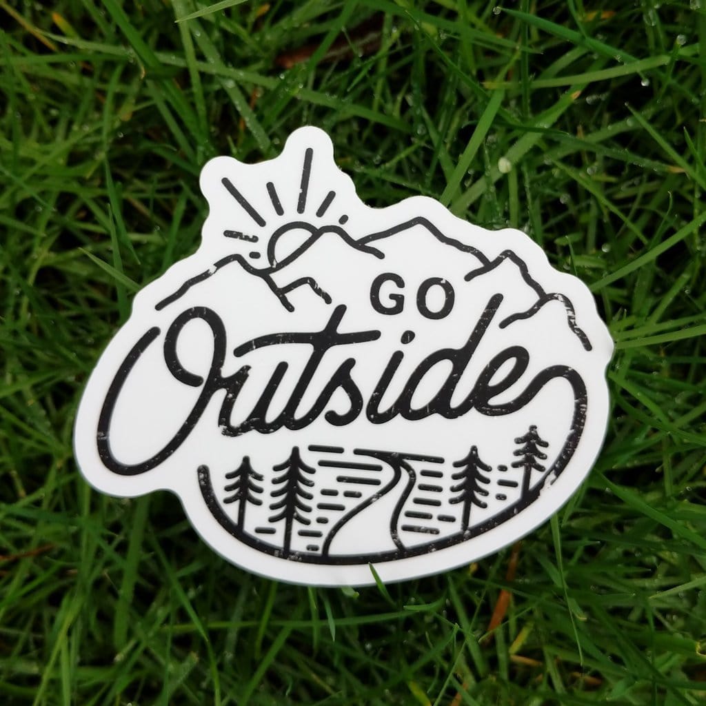 Go Outside Sticker – Paper Luxe