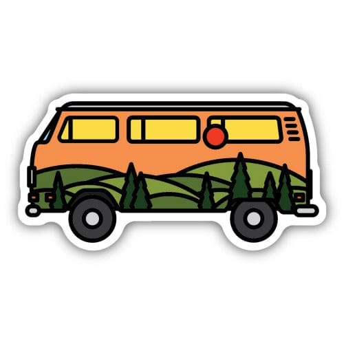 Stickers Northwest Sticker Hills Vanscape Sticker