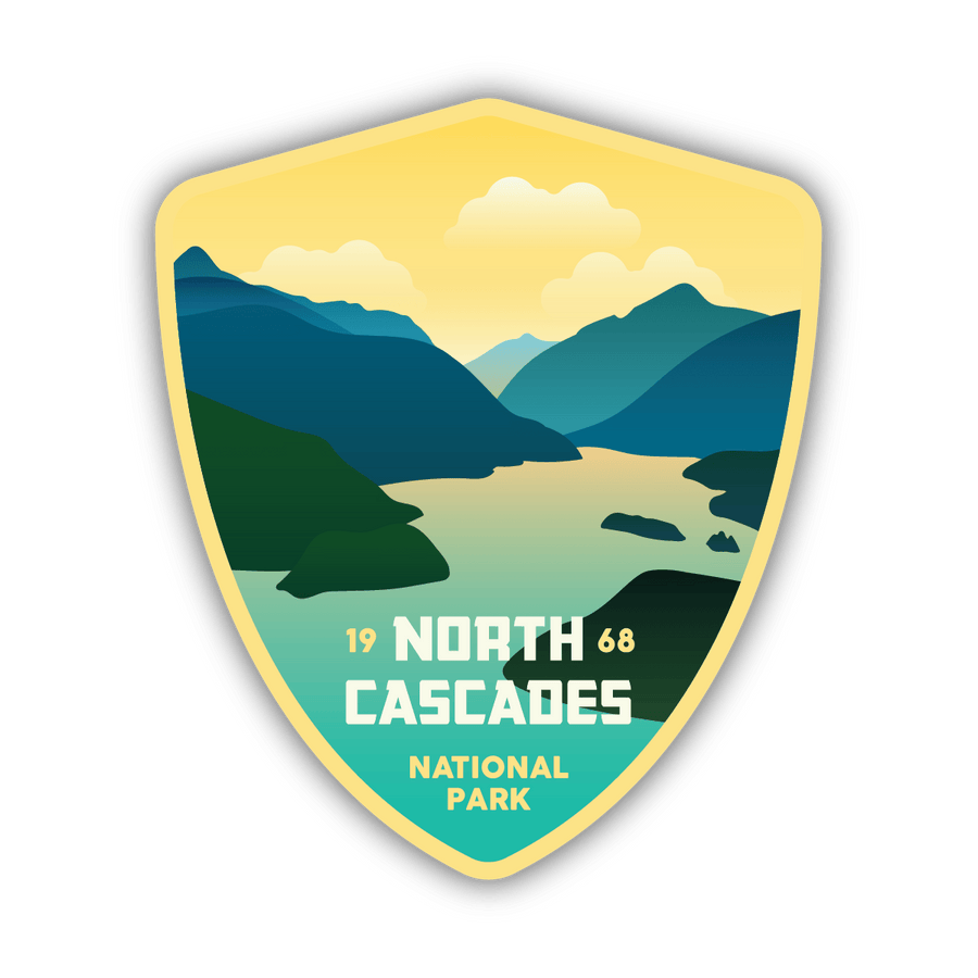 Stickers Northwest Sticker North Cascades National Park Sticker