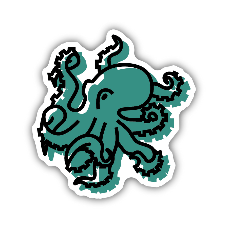 Stickers Northwest Sticker Octopus Sticker