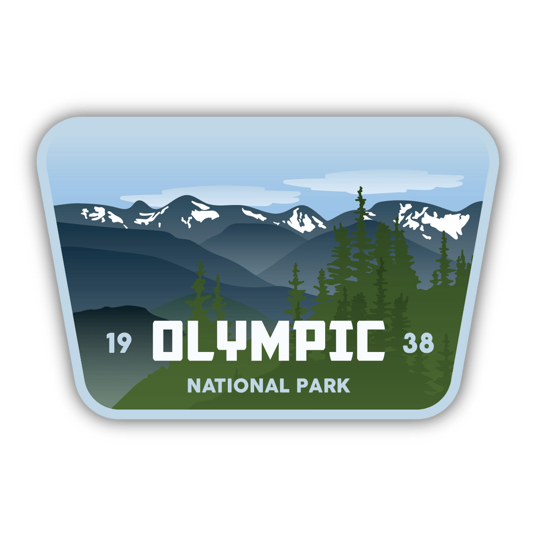 Stickers Northwest Sticker Olympic National Park Sticker