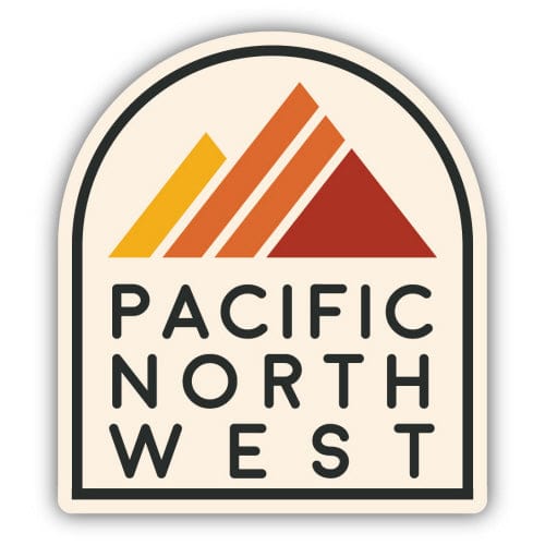 Stickers Northwest Sticker PNW Mountain Crest Sticker