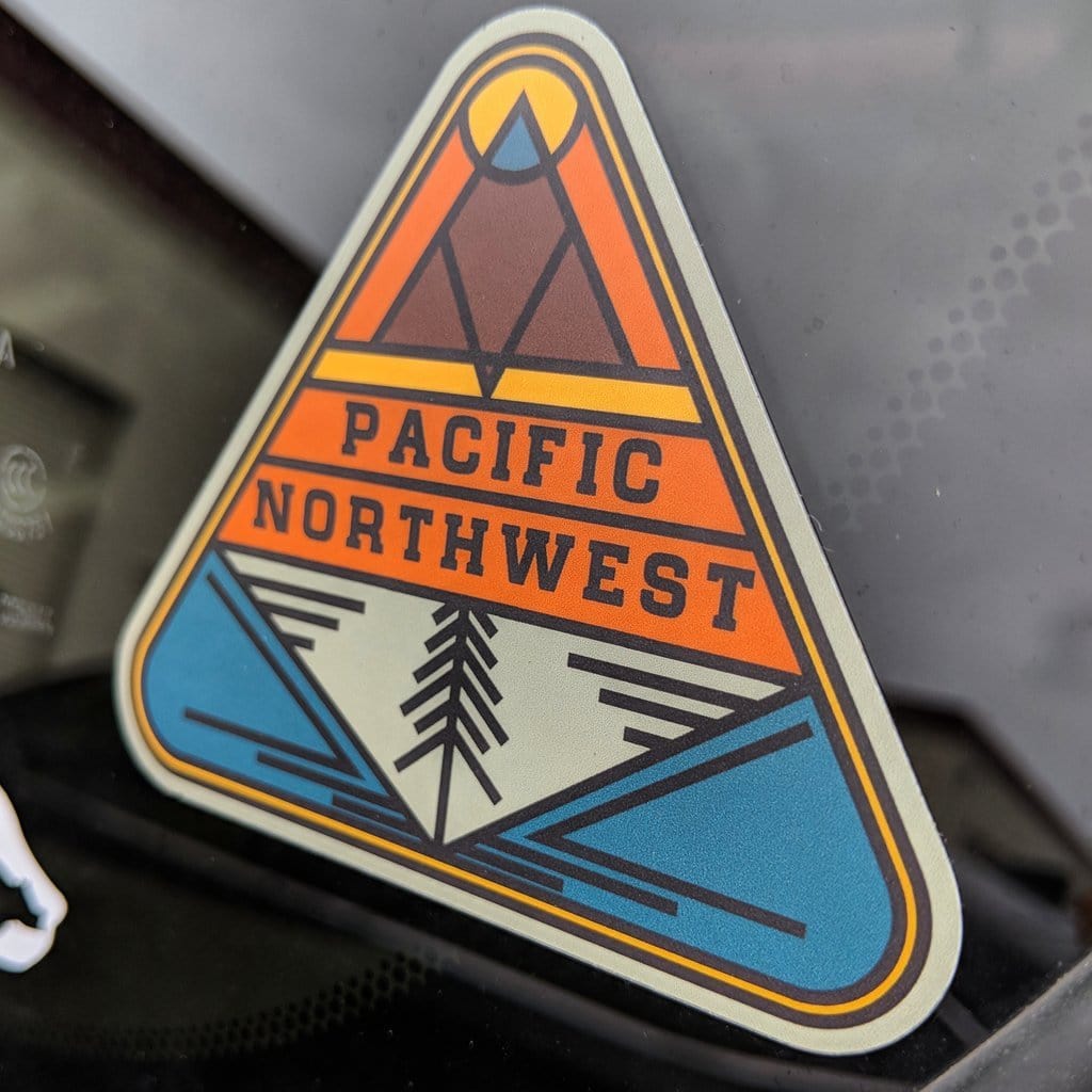 Stickers Northwest Sticker PNW Triangle Sticker