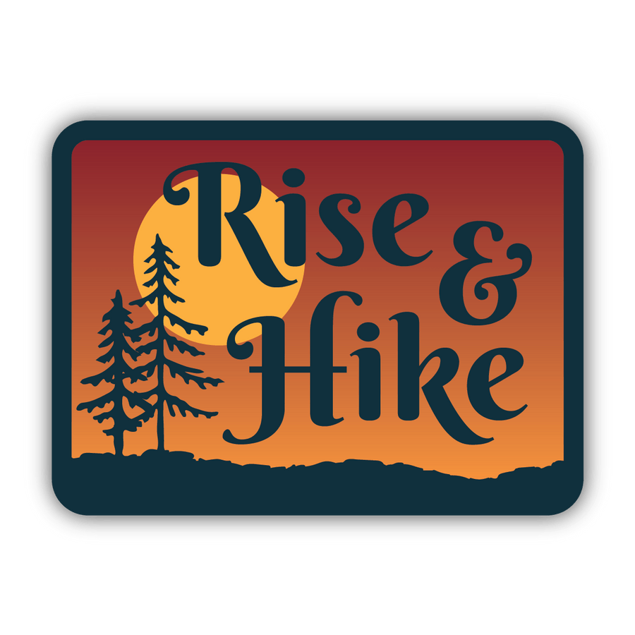 Stickers Northwest Sticker Rise & Hike Sticker