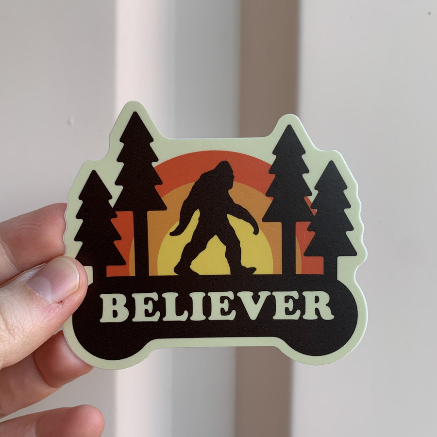 Stickers Northwest Sticker Sasquatch Believer Sticker