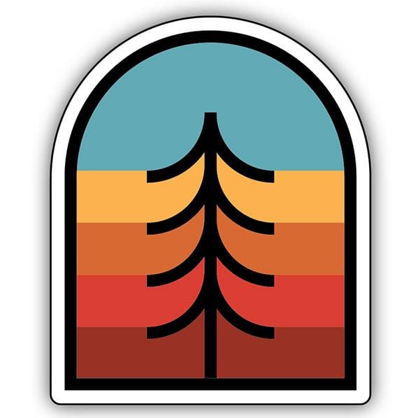 Stickers Northwest Sticker Tree Crest Sticker
