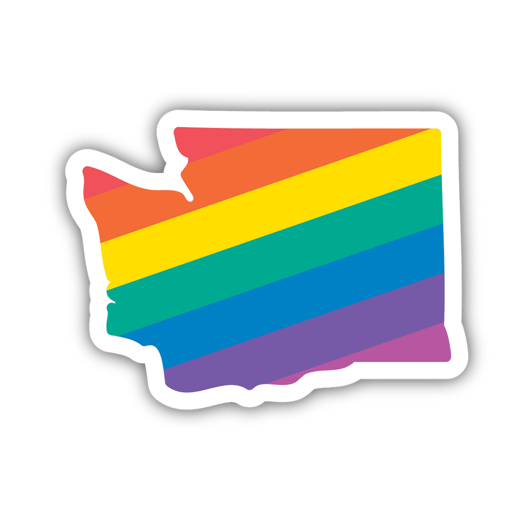Stickers Northwest Sticker Washington Pride Sticker