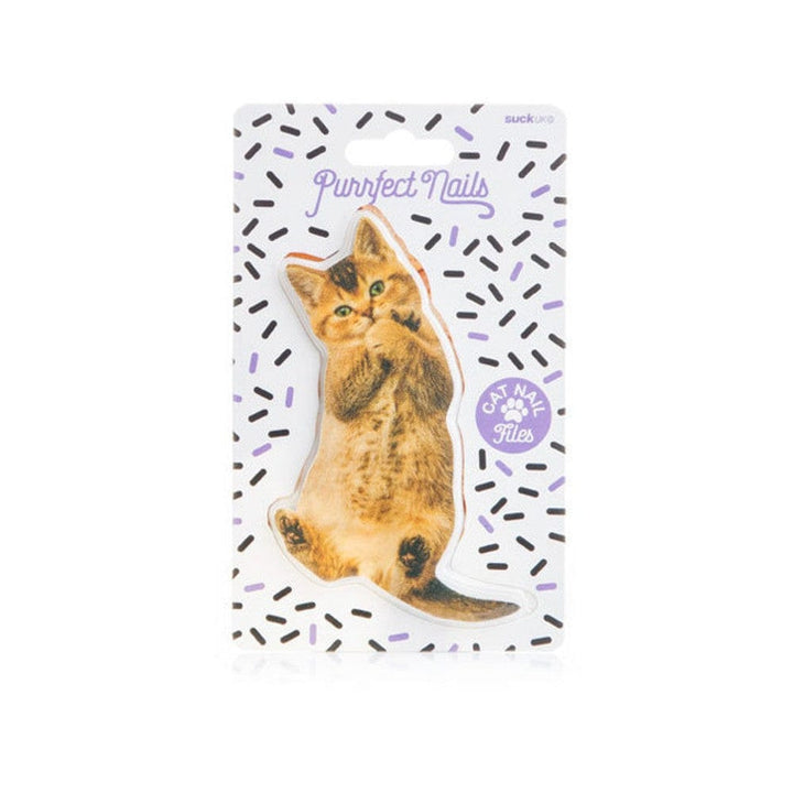 Suck UK Nails Purple Package Cat Nail File