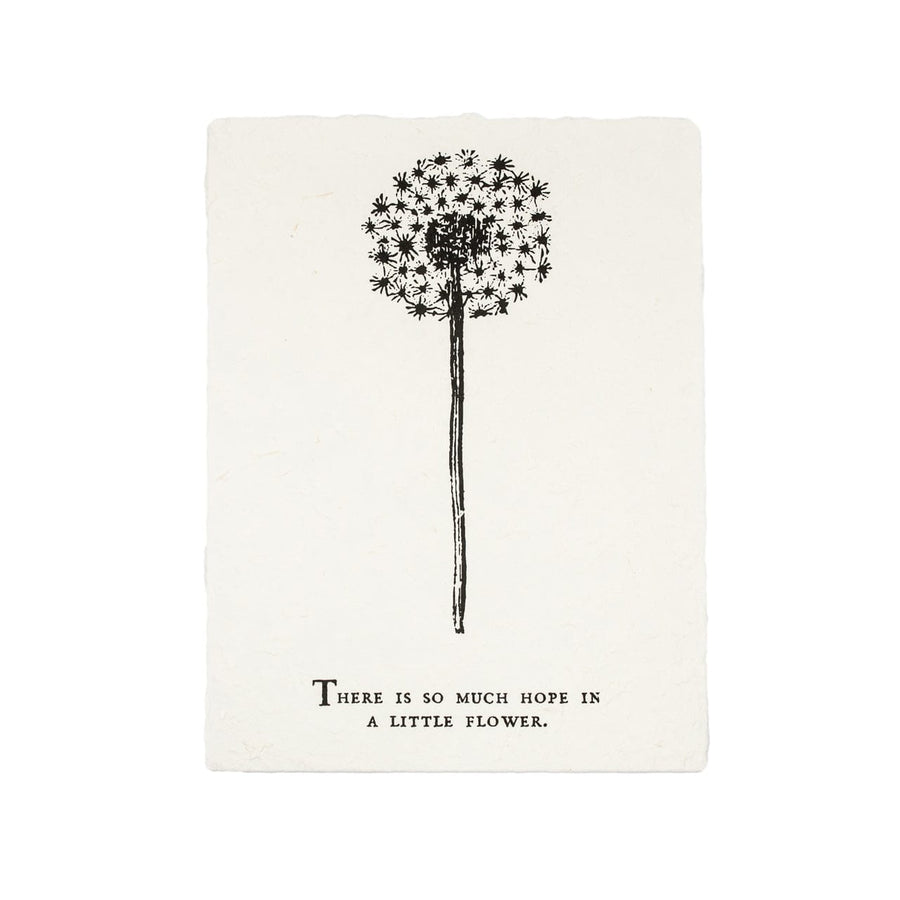 Sugarboo Art Print There Is So Much Hope Botanical Handmade Paper Print