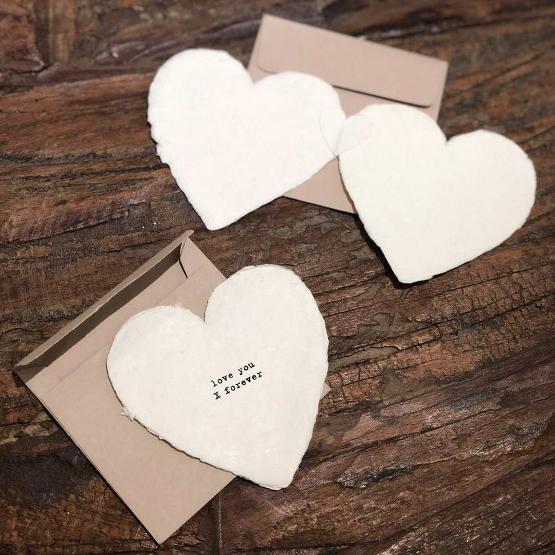 Sugarboo Card Mini Deckled Edge Heart Cards