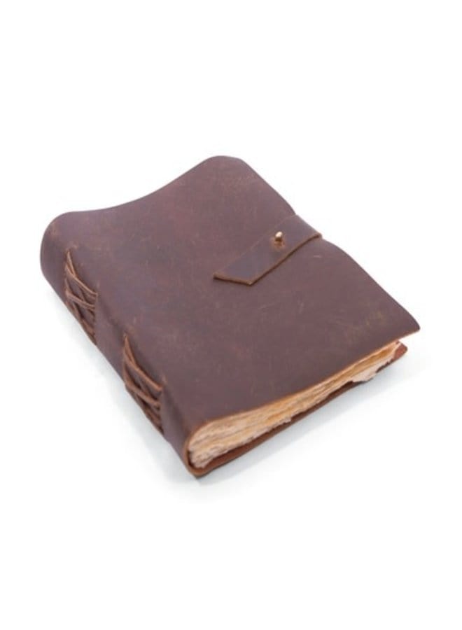 Sugarboo Journal Chocolate Oiled Leather Journal