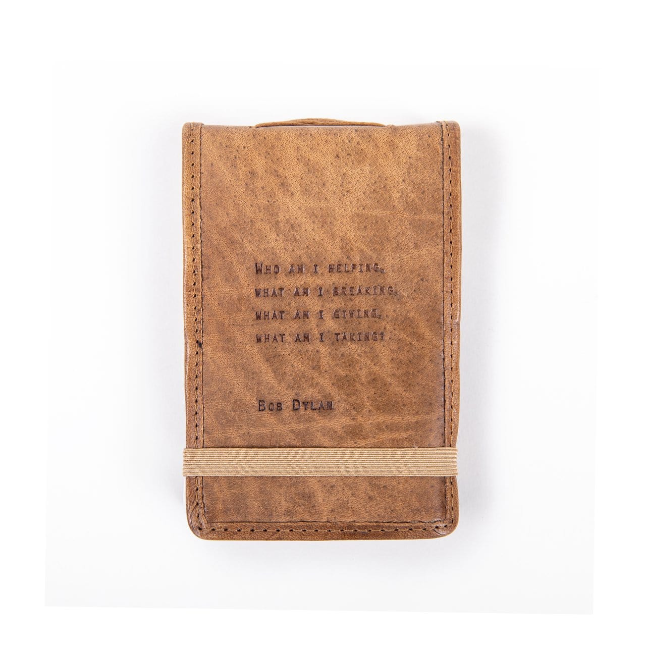 Sugarboo Journal Mini Leather Journal - Bob Dylan