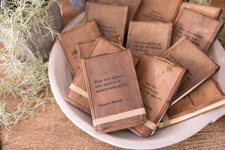 Sugarboo Journal Mini Leather Journal - Bob Dylan