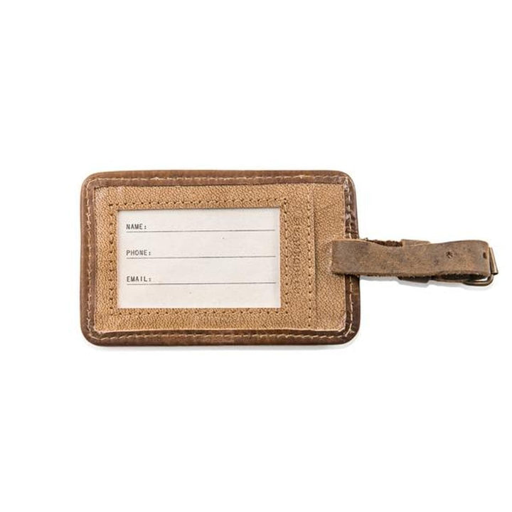 Sugarboo luggage tag Leather Luggage Tag - Life is Short