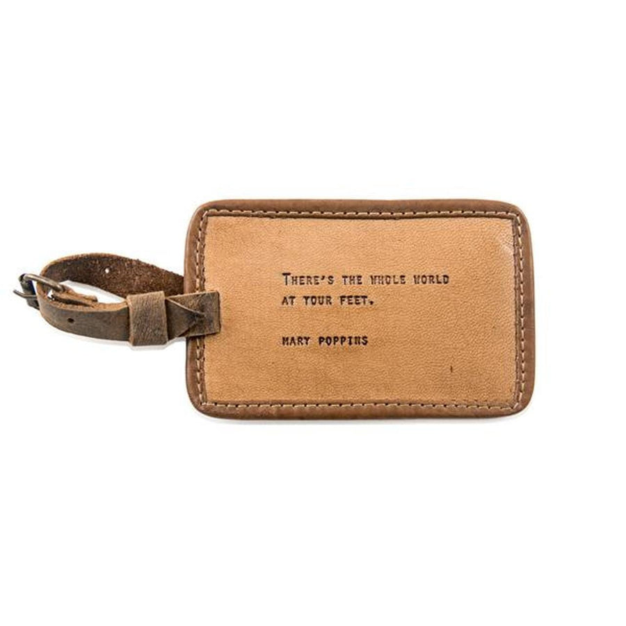 Sugarboo luggage tag Leather Luggage Tag - Mary Poppins