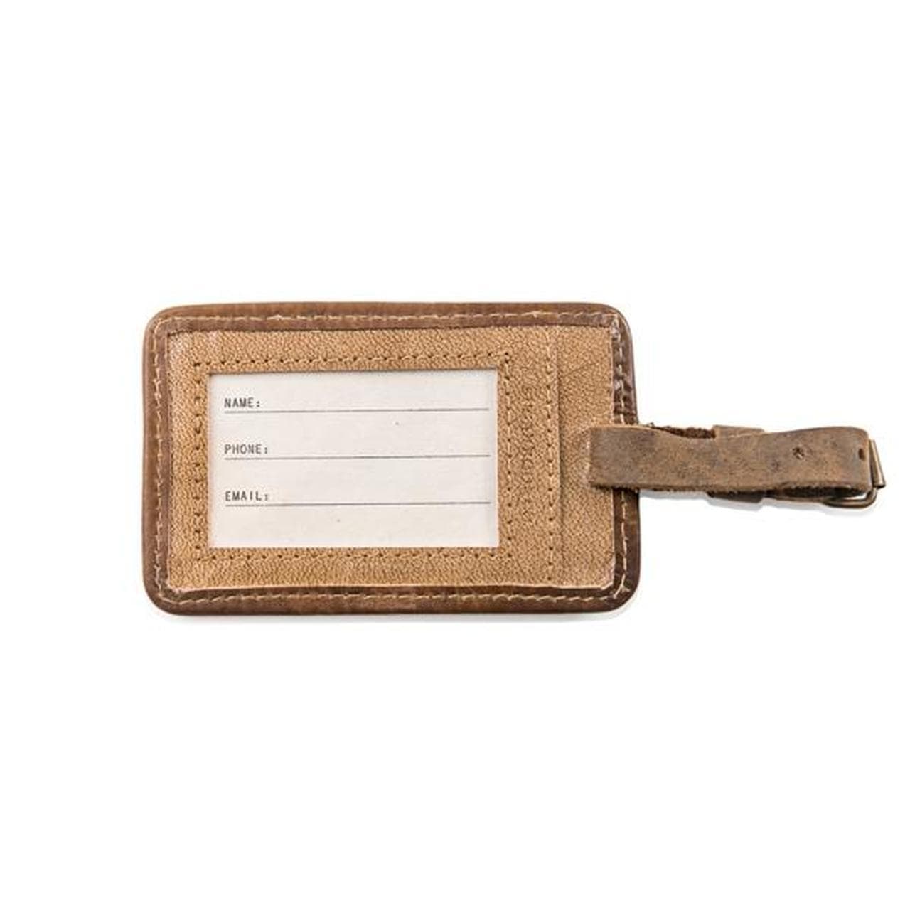 Sugarboo luggage tag Leather Luggage Tag - Susan Sontag