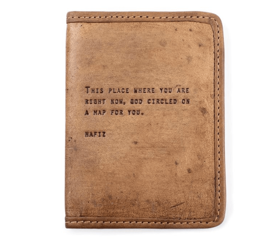 Sugarboo Travel Leather Passport Cover - Hafiz