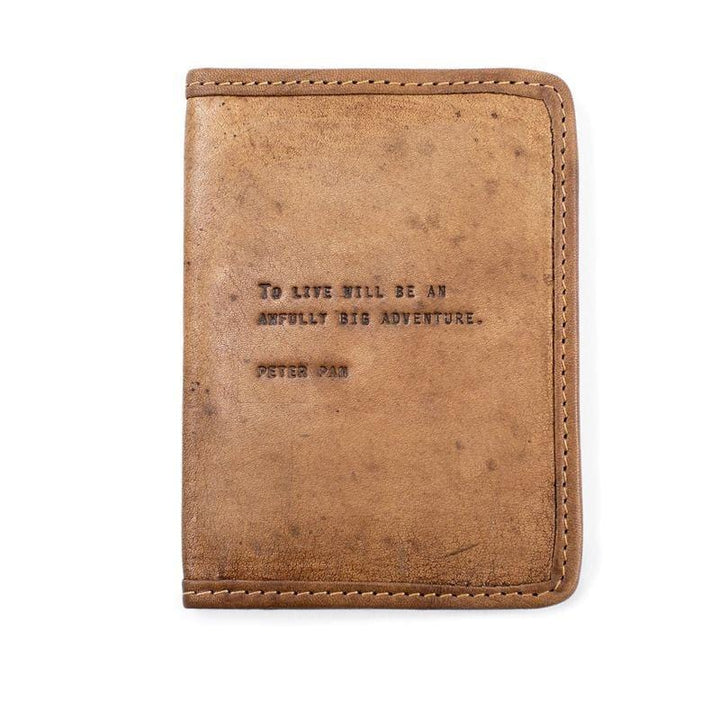 Sugarboo Travel Leather Passport Cover - Peter Pan