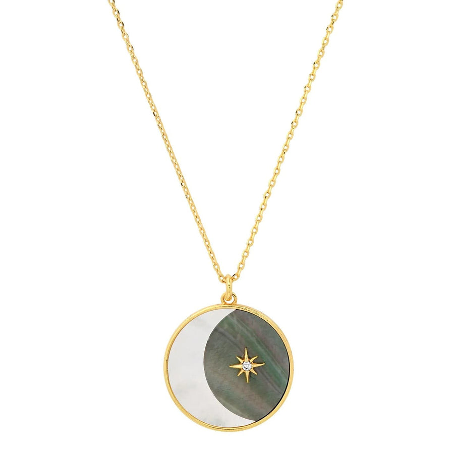 TAI Jewelry Necklace Star and Moon Necklace