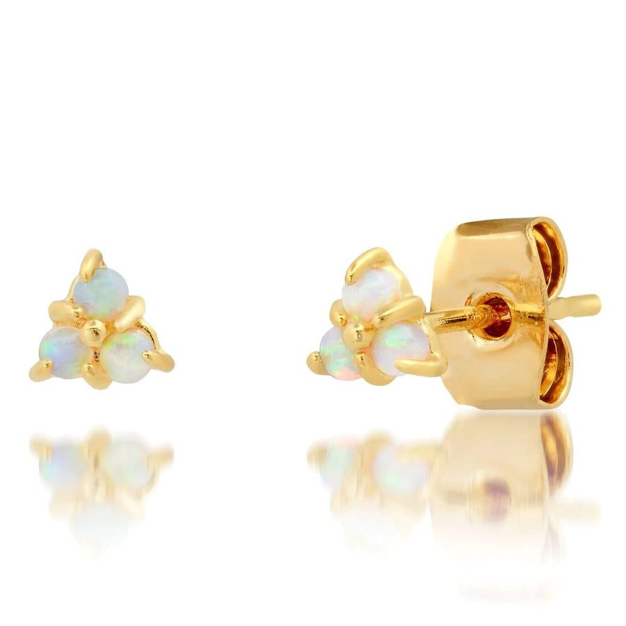 TAI Jewelry Trinity Opal Cluster Earrings