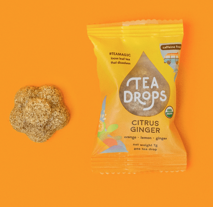 Tea Drops Tea Individual Tea Drop Tea Drops - Citrus Ginger