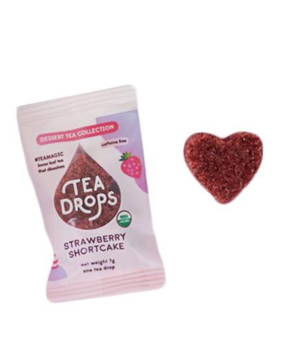 Tea Drops Tea Individual Tea Drop Tea Drops Dessert - Strawberry Shortcake