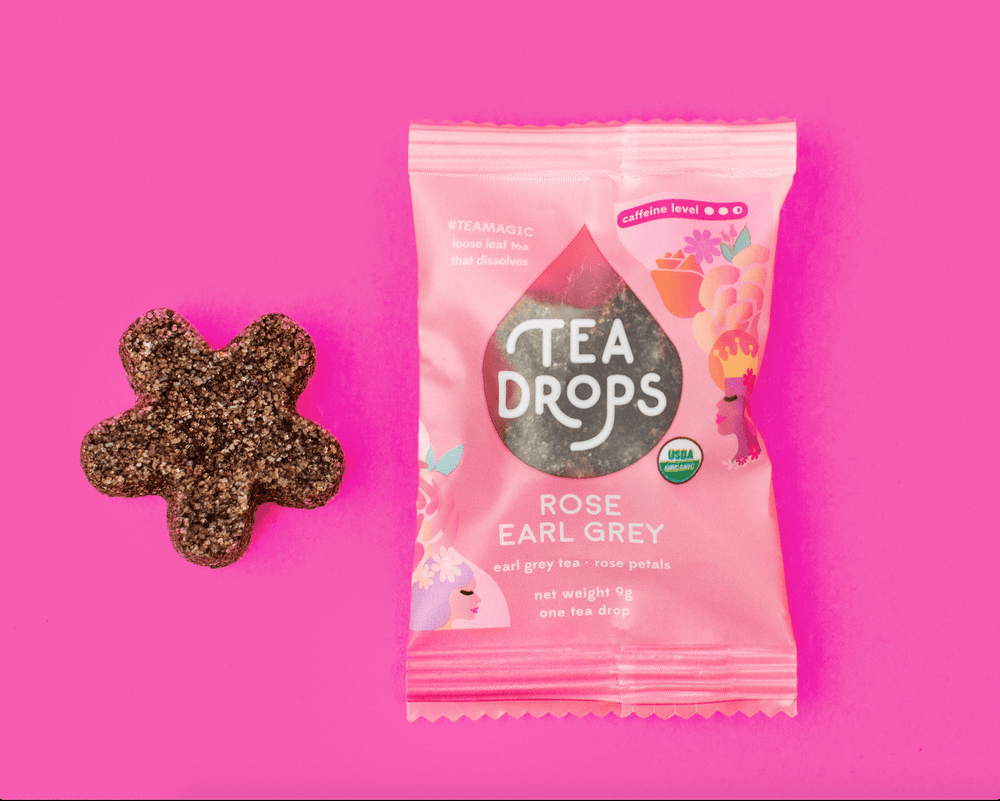 Tea Drops Tea Individual Tea Drop Tea Drops - Rose Earl Grey