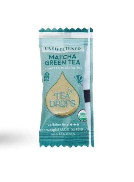Tea Drops Tea Single Serve Unsweetened Matcha Green Tea
