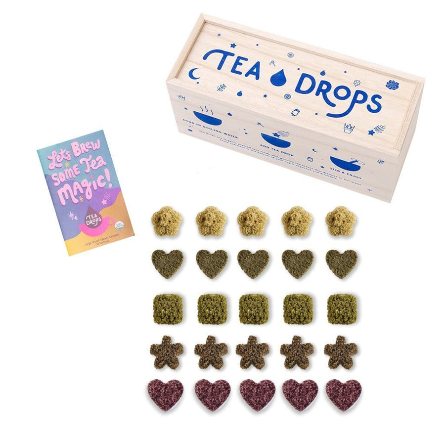 Tea Drops Tea Tea Drops Gift Set - Deluxe Tea Sampler Box w/ 25 drops